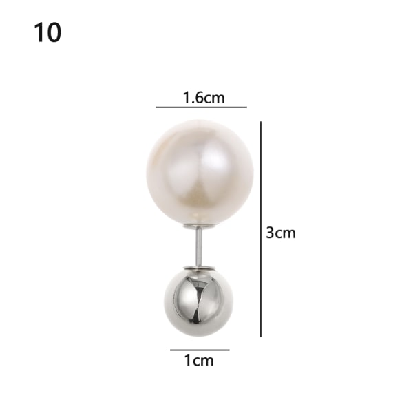 Pärlbrosch Lapel Pin 10 10