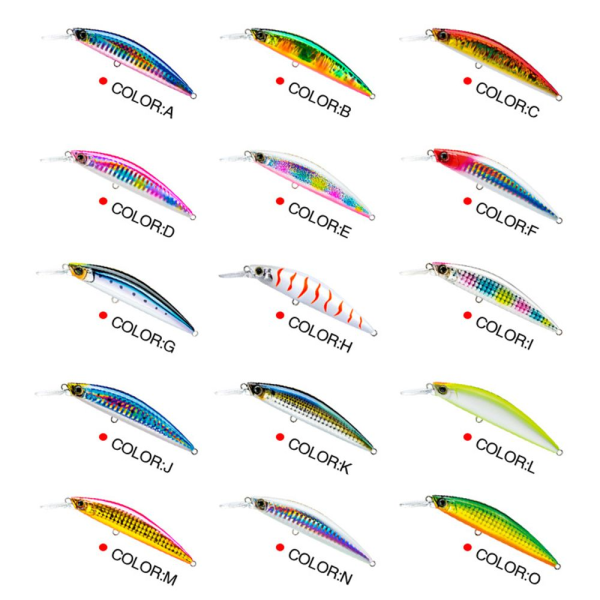 Minnow Baits Fiske kroker FARGE D -37G/110MM FARGE D -37G/110MM