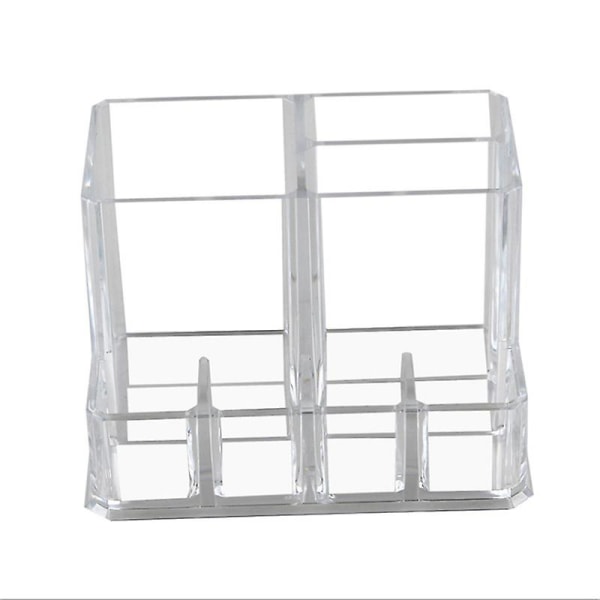 Makeup Brushes Organizer akryl Cosmetic Clear Pennhållare