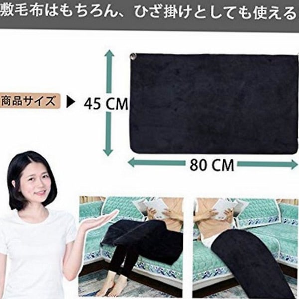 Filt Pad USB Elektrisk Värme Värme Filt Pad Shoulder 100x65cm smart