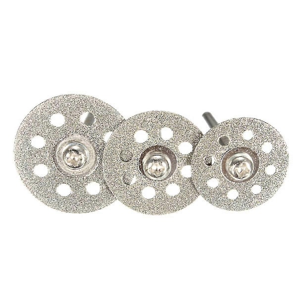 10 Diamantkapskivor Skärhjul Set För Dremel
