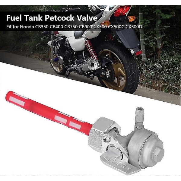 Universell Motorcykel Bensinkran, Bränsletank Omkopplare Ventil För Cb350 Cb400 Cb750 Cb900 Cx500 Cx500c Cx500d
