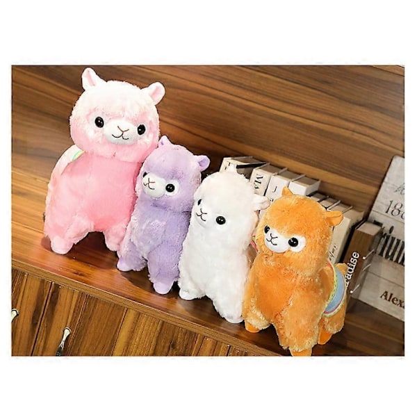Plush Leksak Alpaca Gosig Leksak Mjuka Leksaker Lamor Alpackor Leksaker