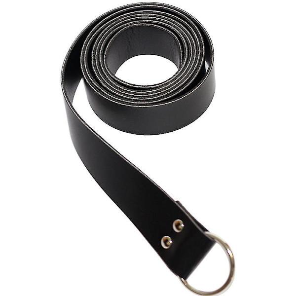 Medeltida riddare Läderbälte Mens Reenactment Accessory Belt Vik