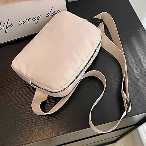 Everywhere Belt Bag Bumbag för Damer Magväskor för Kvinnor Midjeväska med Justerbar Rem för Löpning Resor Vandring (Beige) Black