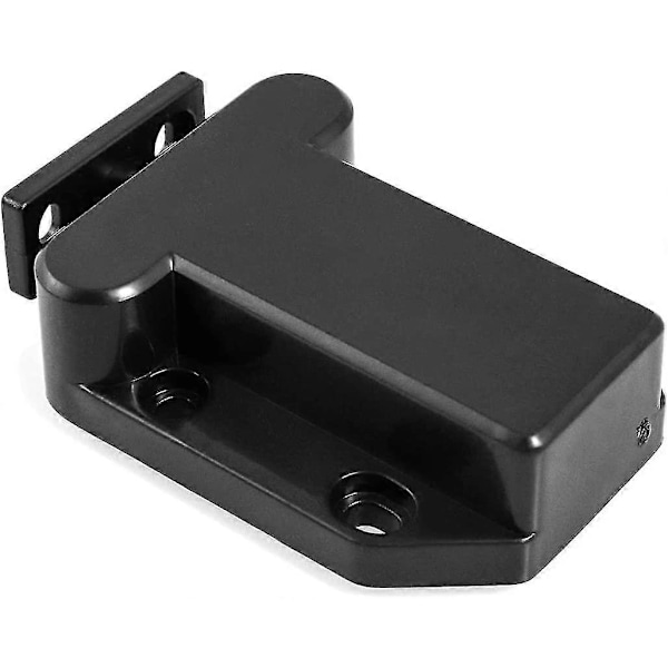 Trycklås, Push To Open Lås med Automatisk Pop-up Funktion, Skåplås, Trycklås för Skåp, Låda, 12-pack svart