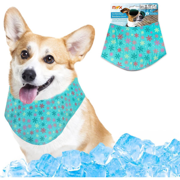 MAX Chill Out Dog Ice Bandana, Instant Cooling Pet