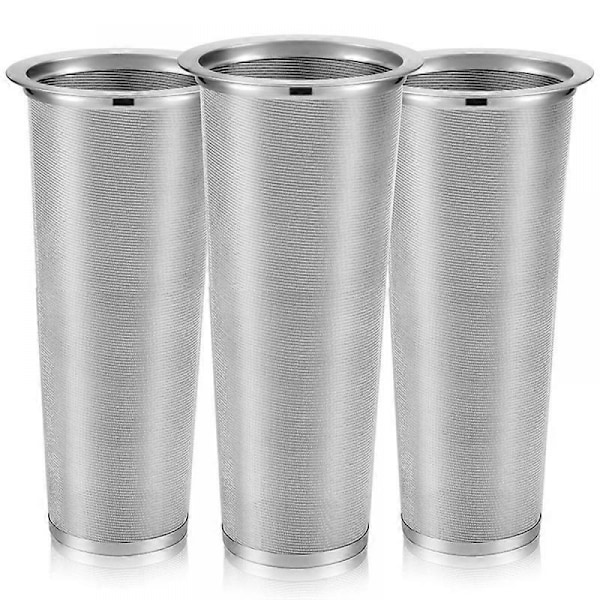 3 st Kallbryggt Kaffefilter Rostfritt Stål Filter Kaffe Te Infuser Kaffefilter Masons Cannin