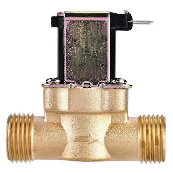 vattenventilomkopplare g3/4 tum mässing solenoidventil ac220v för värmare