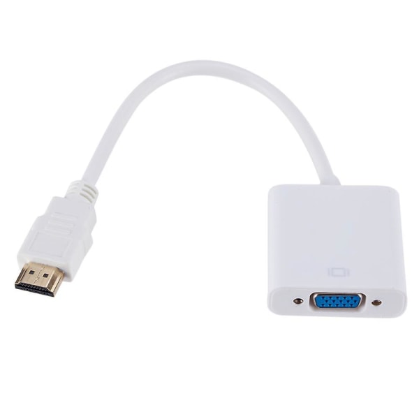 Hd Hdmi-kompatibel till Vga-adapter 1080p digital till analog konverter