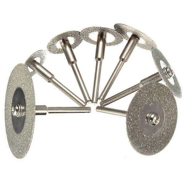 10 Diamantkapskivor Skärhjul Set För Dremel