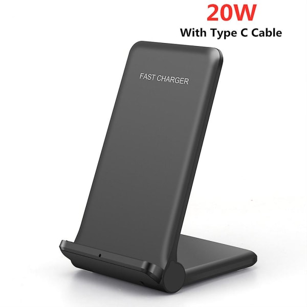 30w Trådlös laddare Stand Pad för Iphone 14 13 12