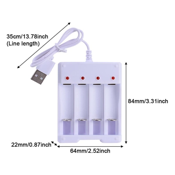 4 kortplats LED-indikator Kortslutningsskydd USB