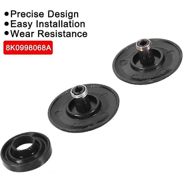 för Joystick Knapp 2009-3st Navigationsknapp Joystick Kontrollcenter Knappskydd MMI Ratt Reparationssats 8K0998068A Ersättning för A4 A5 A6 A8 Q5