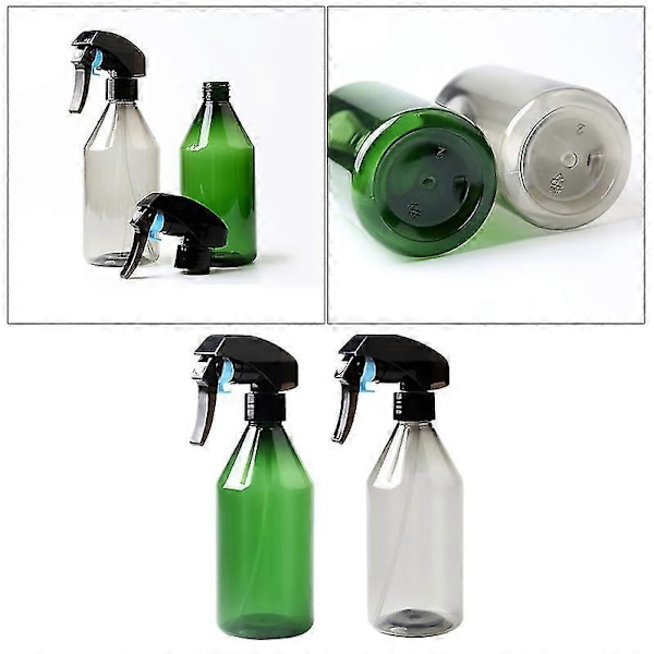 4 st 300ml plast frisörflaskor hårspray vatten spray tom sprayflaska blommor växter vattenspruta påfyllningsbar flaska barberare hårstyling klippning