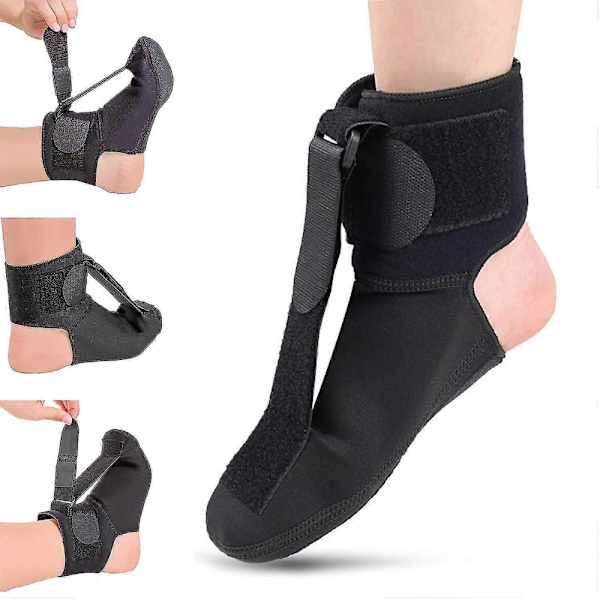Plantar Fasciit Nattskena Strumpa, Mjuk Plantar Fascia Stöd För Sömn Akillessenit, Skonsamt Fotstöd För Smärtlindring Läkning Fotleds Droppe
