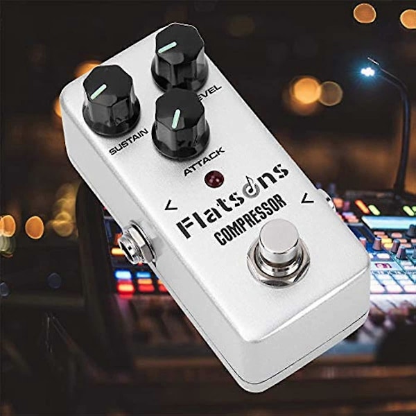 Bnineteenteam Gitarrkompression Effektpedal Ren Analog Krets Kompressor Gitarreffektpedal Tillbehör Effekter