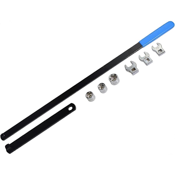 8PCS Universal 3/8\" 1/2\" Drive Serpentinrem Justeringsspännare Nyckelverktygssats