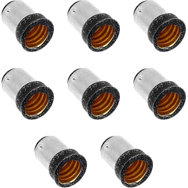 LED-ljusadapter - 8 st Lamphållarkonverterare Glödlampssockeladapter Glödlampshållare Tillbehör (b15 till E14)
