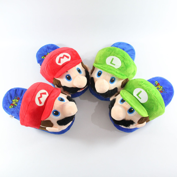 Super Mario Air Soft Tofflor - One Size 35-42 green