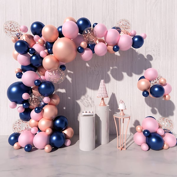 110 st macaron paljettballonger