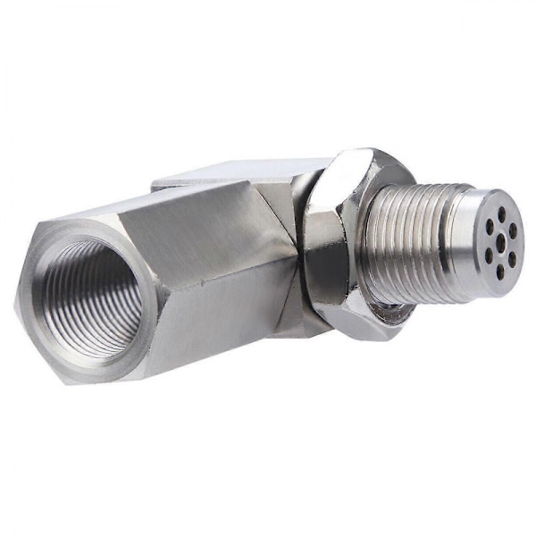 Syreföljare O2 Sensor Cel Adapter Mini Katalysator M18x1.5 Sockel i Rostfritt Stål