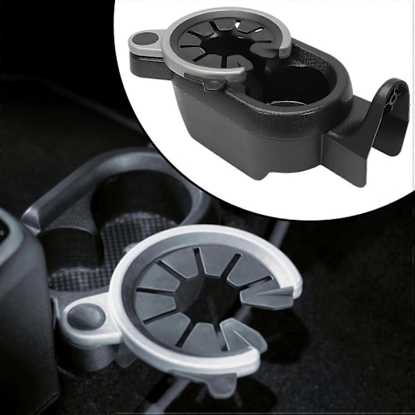 Bil Mittkonsol Mugghållare Dryckeshållare Flaskförvaring A4518100370 Passar Smart Fortwo W451