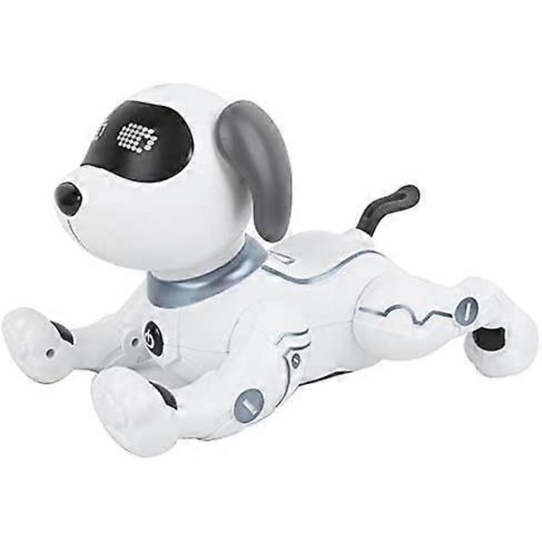 Robot Hund Leksak RC Hund Mini Husdjur Fjärrkontroll Elektronisk Husdjur RC Robot Leksak Stunt Valp för Barn Pojkar och Flickor