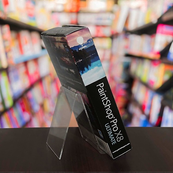 Bokstöd i Akrylplast Perspex för Butiksdisplay - Perfekt för Skolor, Förskolor, Bibliotek m.m. (transparent)