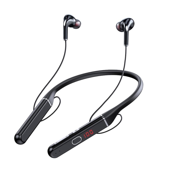 Trådlös Bluetooth-kompatibel hörlurar Magnetisk nackband Sport