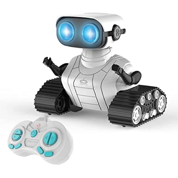 Fjärrstyrd Robotleksak med LED-ögon &amp; Flexibla Armar Dans &amp; Ljud Pedagogiska Leksaker för Barn Födelsedagspresenter Robotleksaker för Pojkar och Flickor