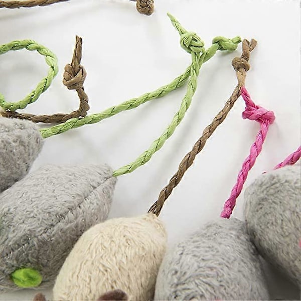 Skitter Critters Kattmynta Kattleksaker Value Pack, 10-pack, Modell:9085, Alla Rasstorlekar