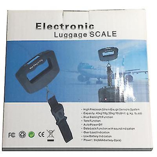 munform bärbar elektronisk våg bärbar minivåg 12*8,3*1,7cm 50kg