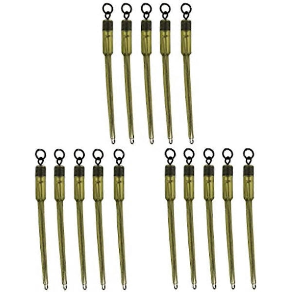 15x 287 Karpfiske Koppling Solid Bag Stem Setups PVA Påsar Utrustning