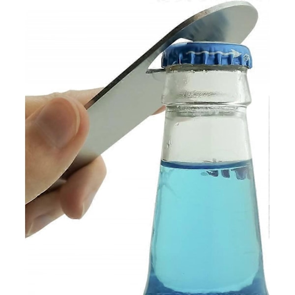 Modern Bartender Speed Bar Opener i Rostfritt Stål med Vinylöverdrag