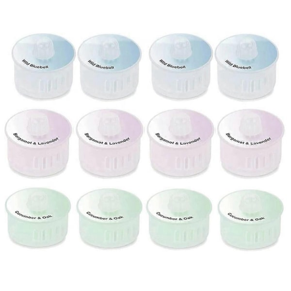 12-pack Doftkapslar Luftfräschare för ECOVACS Deebot T9