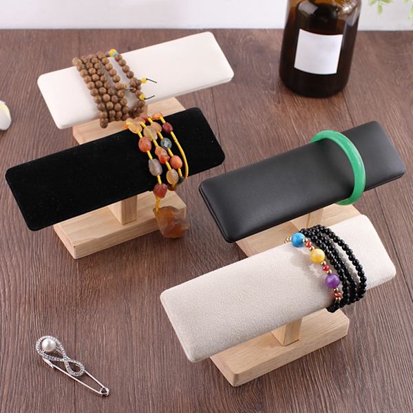 Armband Display Stativ Mjukt tyg Slät kant Pa