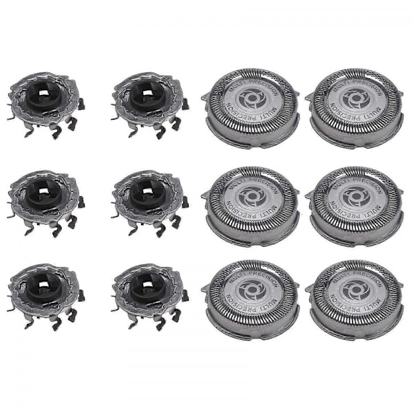 6-pack SH50 Ersättningshuvuden för Philips Norelco Series 5000 Rakapparater, S5000 S5420 S5380 S5351 MultiPrecision-blad - HZ