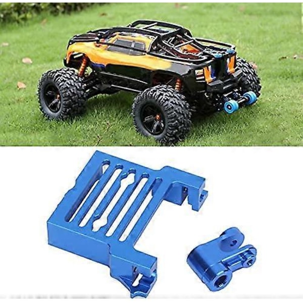 Styrväxelarm Styrväxelarm och bas-set Lättvikt Rostskydd för TraxxasX Maxx RC Bil (Blå) black