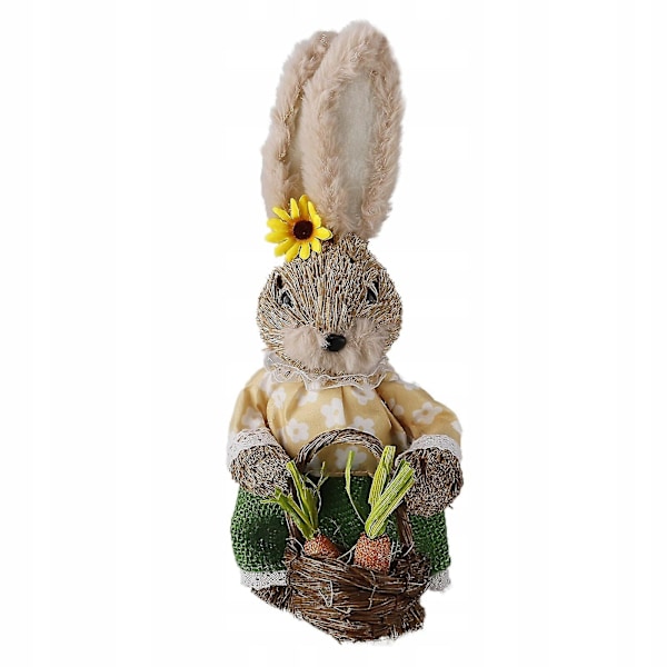 Påskpynt Hare Kanin Canvas Ornament K K