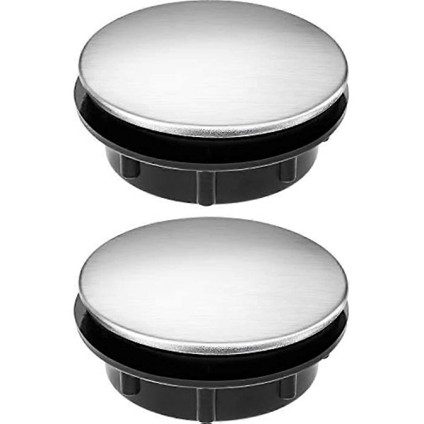 Diskbänkskran Hålskydd Köksblandare Hålskydd Rostfritt Stål 2-Pack (2,8 till 4,3 cm i Diameter)