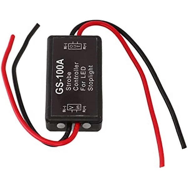 Qinlorgo Blinkers Kontroller 12V DC Bromsljus Konverterings Signal Kontroller Blinkar Starkt för LED Bromsljus