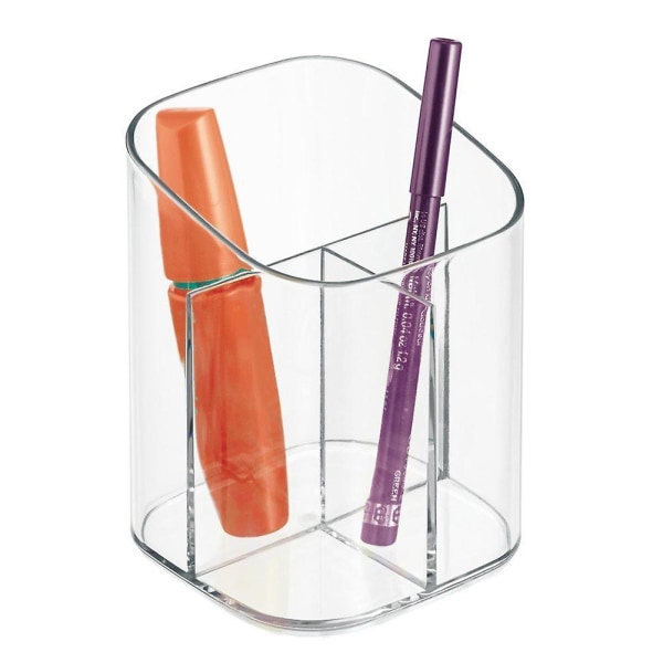 Hållare För Penna Penna AcryliMakeup Brush Kosmetisk förvaringslåda Transparent