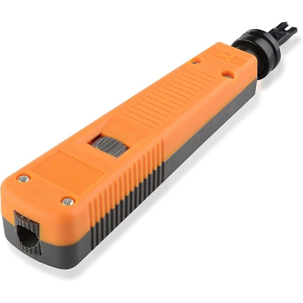 Cable Matters 110 Punch Down-verktyg med 110-blad, Ethernet Punch Down-verktyg, Keystone Punch Down-verktyg för Cat 8, Cat 7, Cat 6A, Cat 6