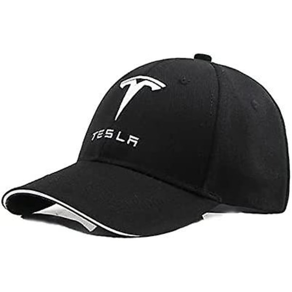 Kompatibel för Tesla-hattar, Racing Hat Logo Baseball Kepsar AS PICTURE