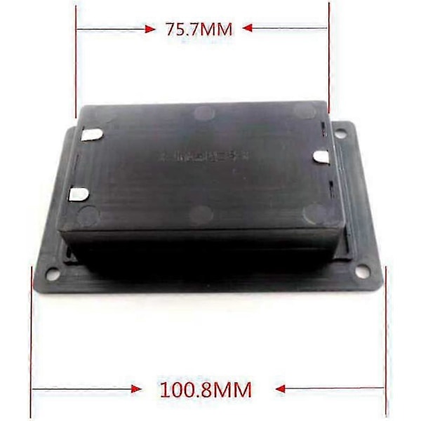 2x 18650 li-ion batterihållare cell batterier förvaringslåda