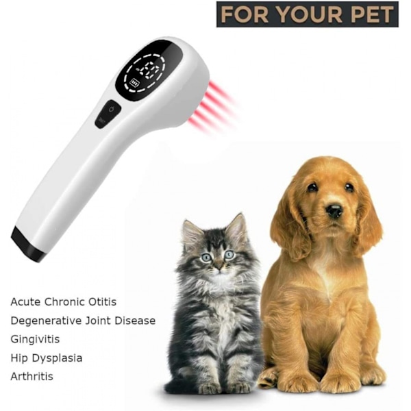 Kall Laser Human/veterinär Enhet Med LED-Display Riktar Sig Direkt Mot Leder Och Muskler För Smärtlindring Infrarött Ljus