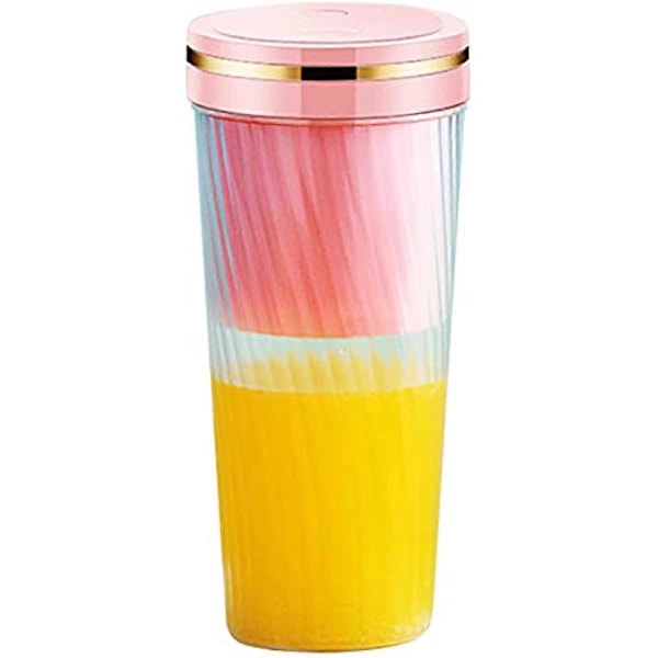 350 ml Portabel Juicepress Elektrisk Mixer Kopp USB Smoothie Blender Shakes Handhållen Frukt Grönsaksmaskin Milkshake Juicepress Green