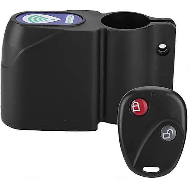 Stöldskydd Cykellås 120db Alarm Säkerhetslås 0.1 kg Ultralätt Trådlös Fjärrkontroll Cykelalarm