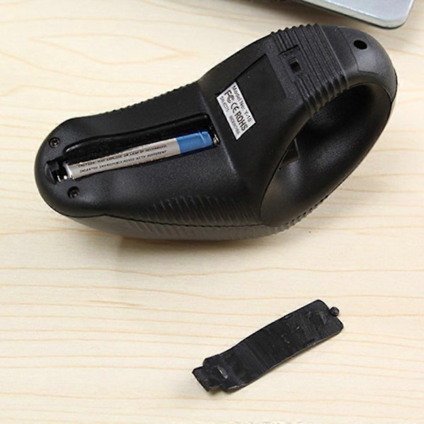 Tumstyrd navigering trådlös USB-trackballmus, ergonomisk komfortdesign, Plug and Play-kompatibilitet, inkluderar minskning av muskelskador
